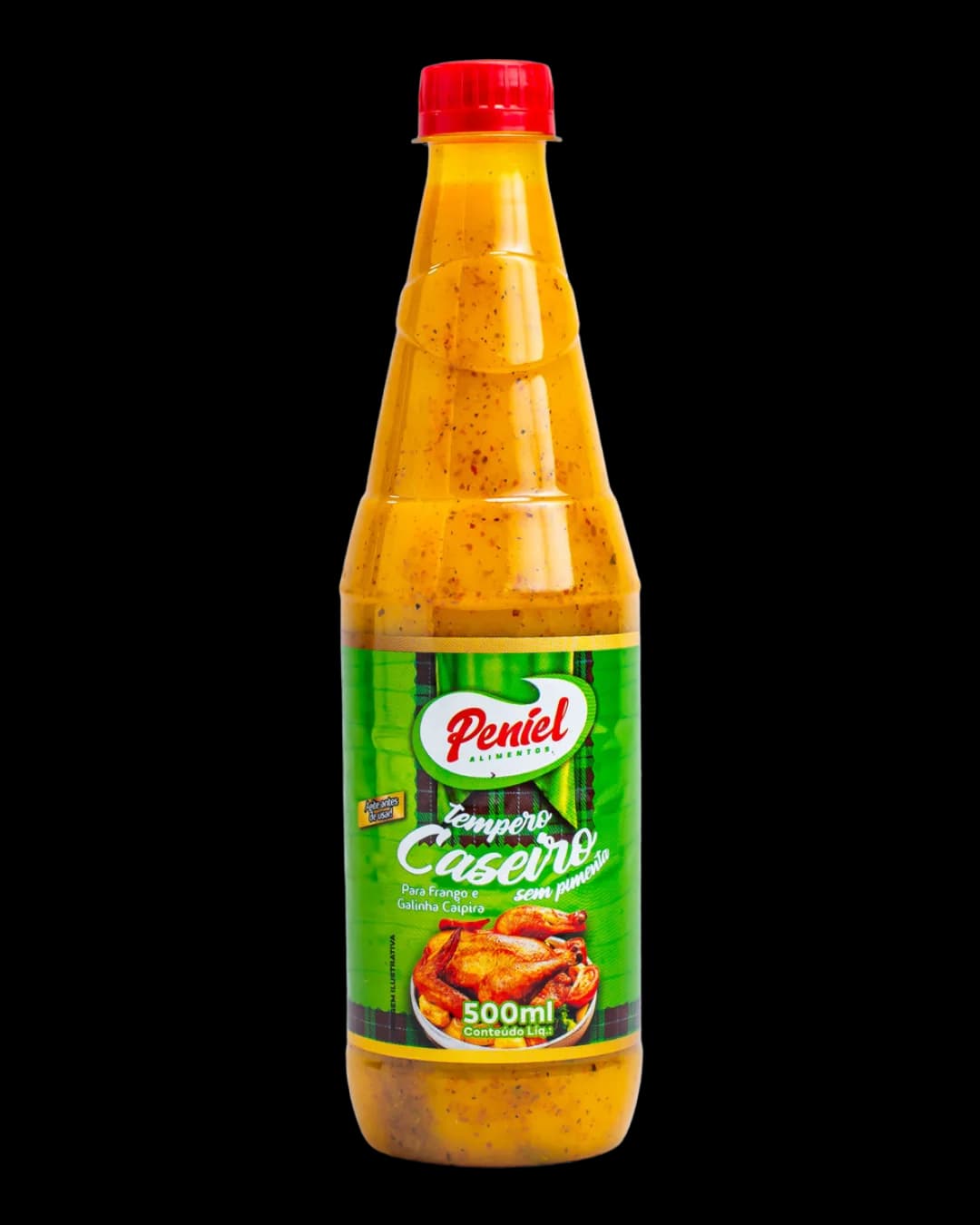 Tempero Caseiro para Frango 500ml — Peniel — Fiel Alimentos — foto 1