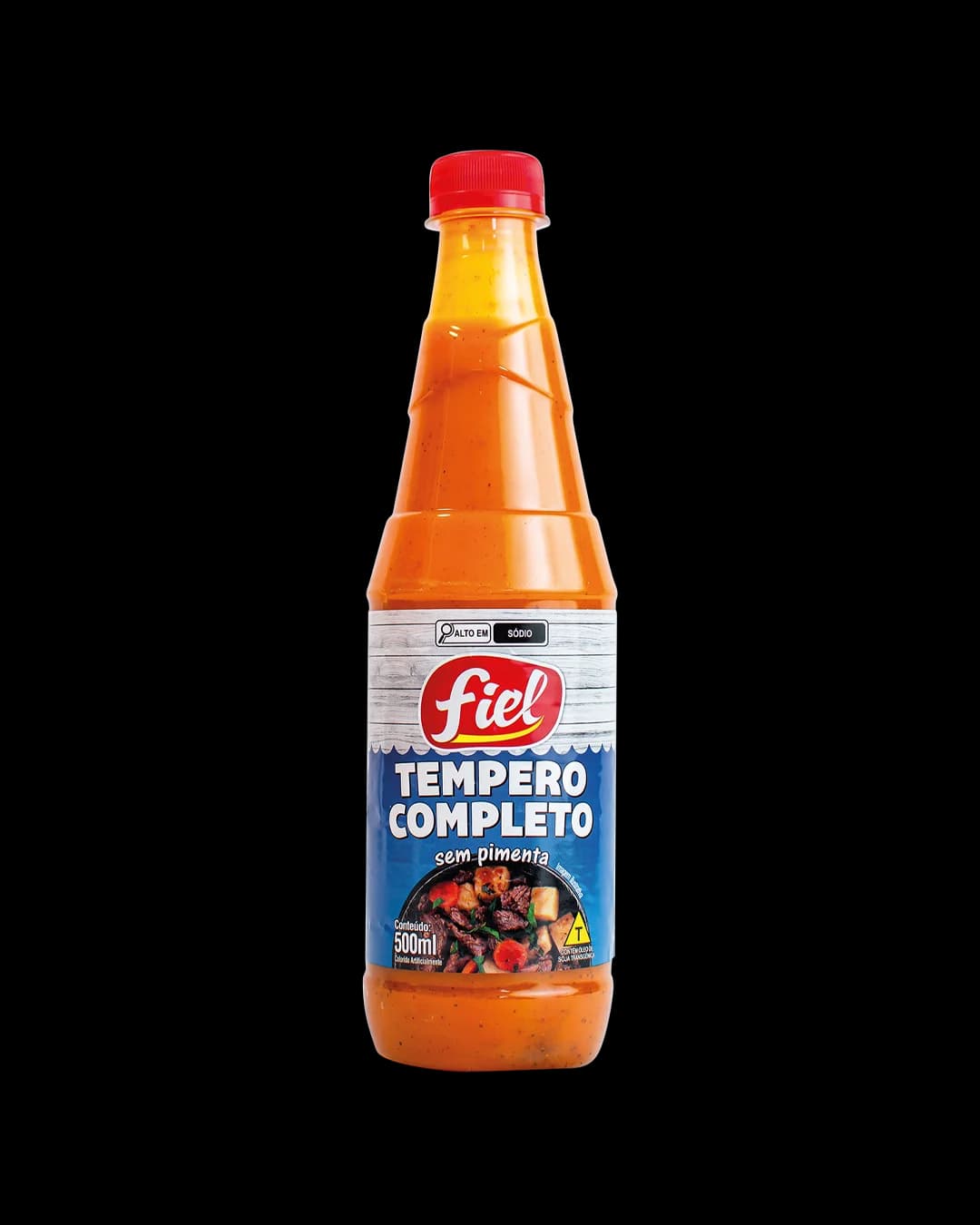 Tempero Completo Sem Pimenta 500ml — Fiel — Fiel Alimentos — foto 1