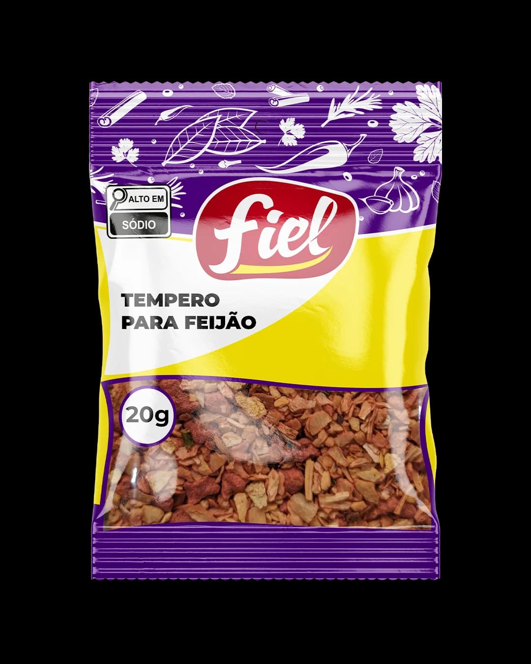 Tempero para Feijao 20g — Fiel — Fiel Alimentos — foto 1