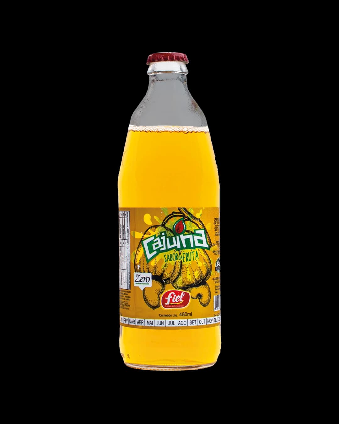 Cajuína 480ml — Fiel — Fiel Alimentos