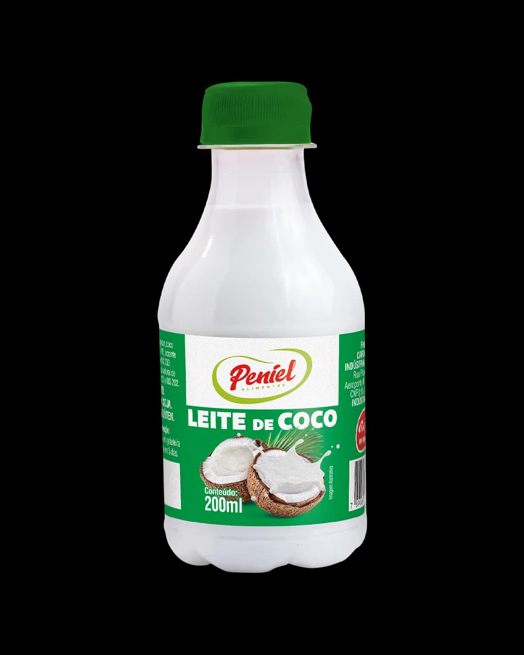 Leite de Coco 200ml — Peniel — Fiel Alimentos — foto 1
