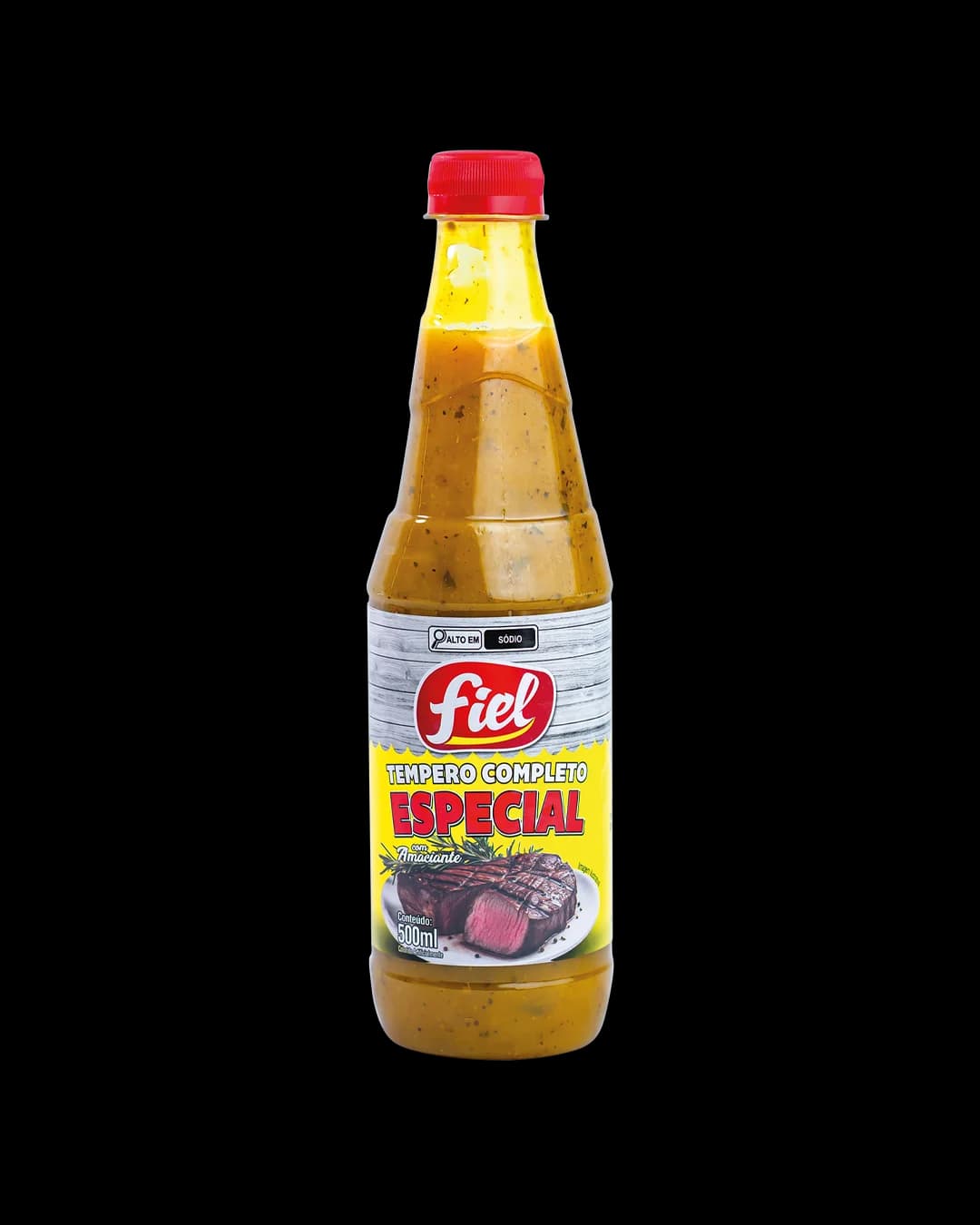 Tempero Completo Especial Amaciante 500ml — Fiel — Fiel Alimentos — foto 1