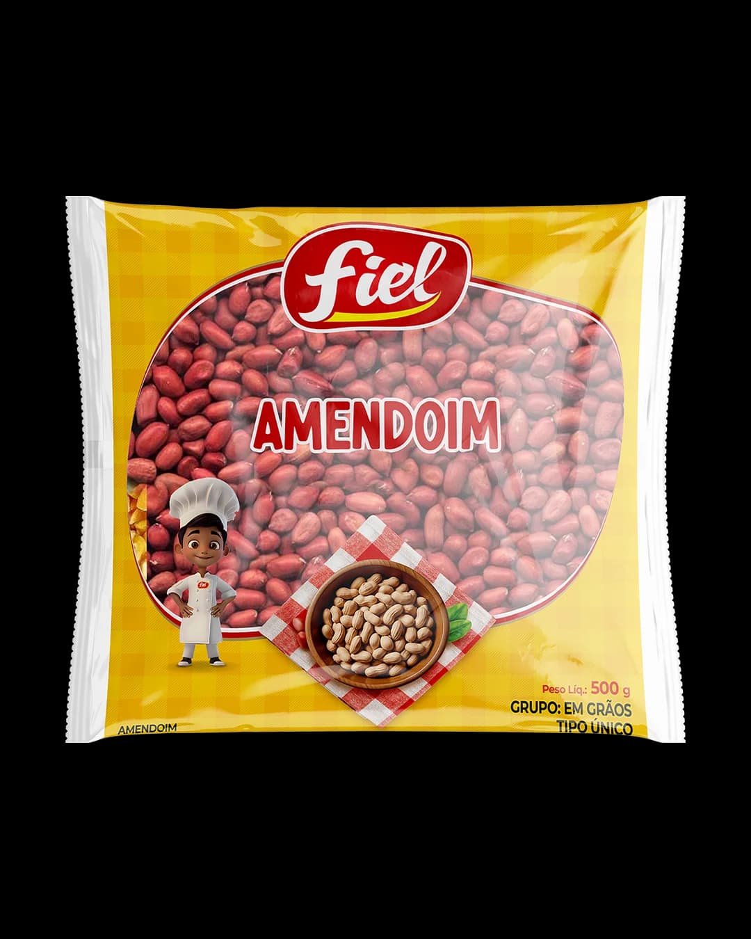 Amendoim 500g — Fiel — Fiel Alimentos — foto 1