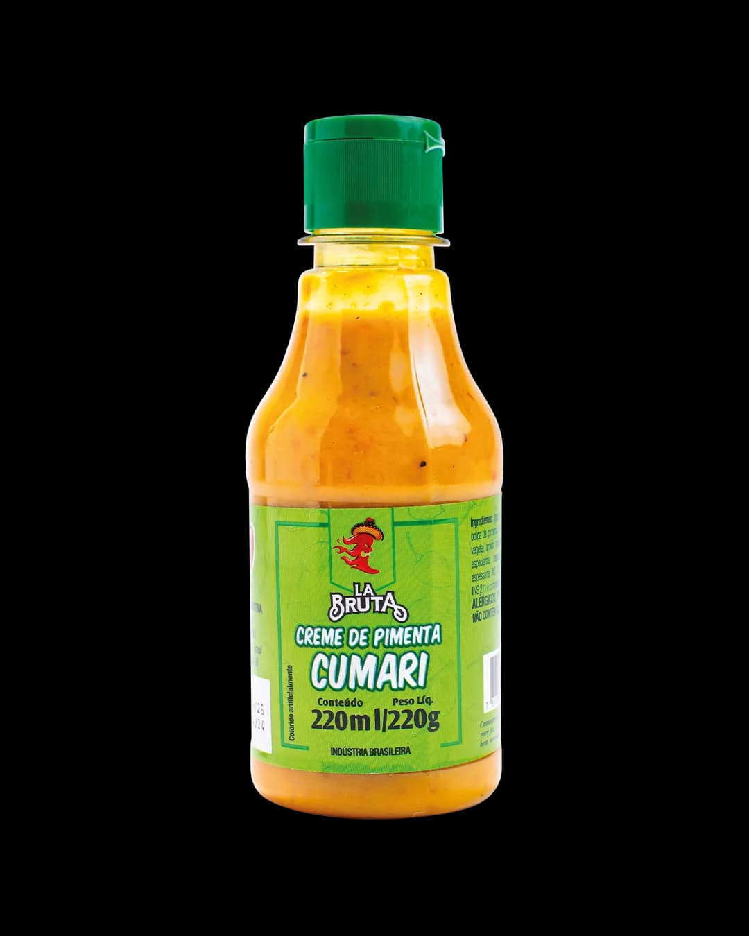 Creme de Pimenta Cumari 220ml — La Bruta — Fiel Alimentos — foto 1