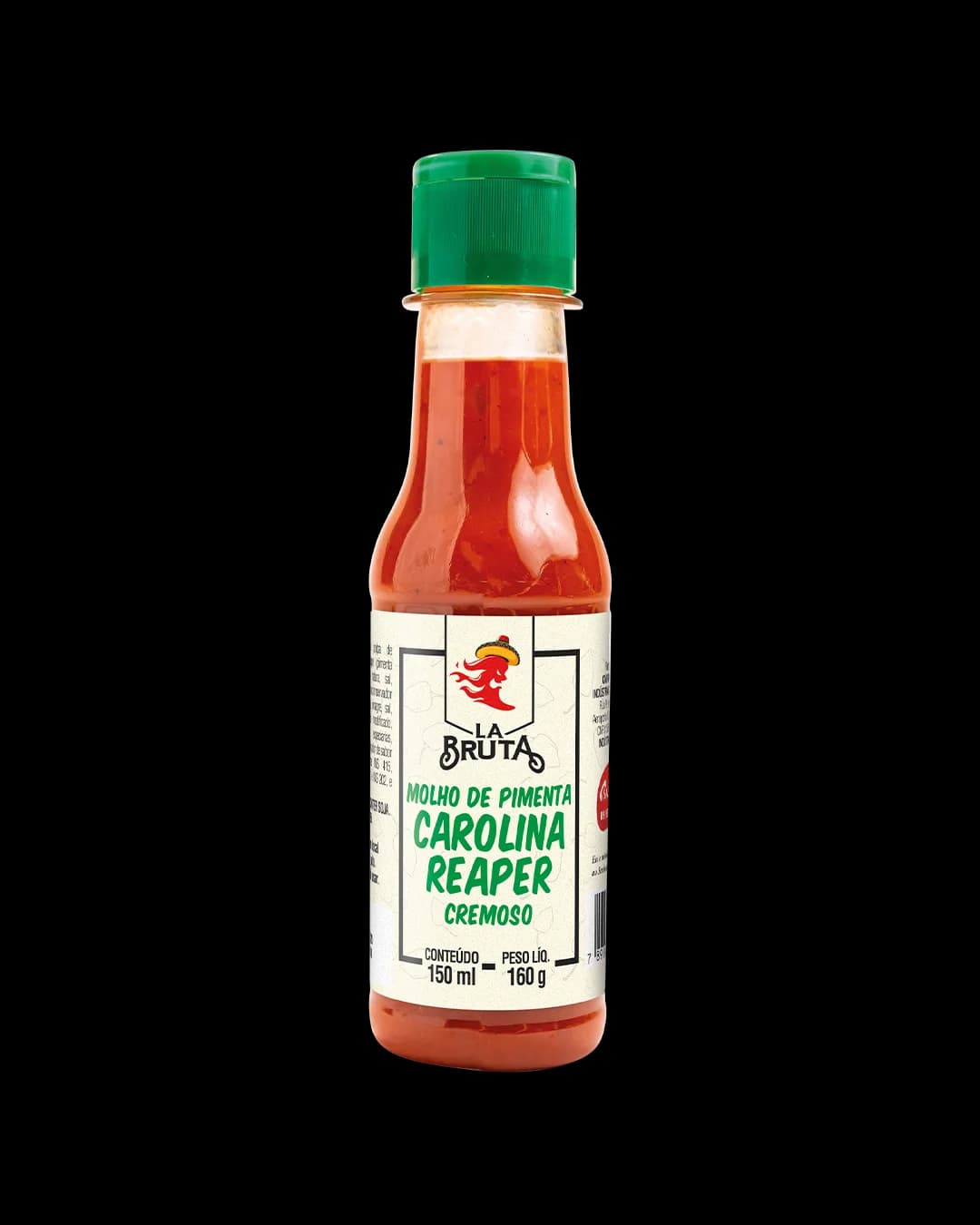 Molho Carolina Reaper Cremoso 150ml — La Bruta — Fiel Alimentos — foto 1