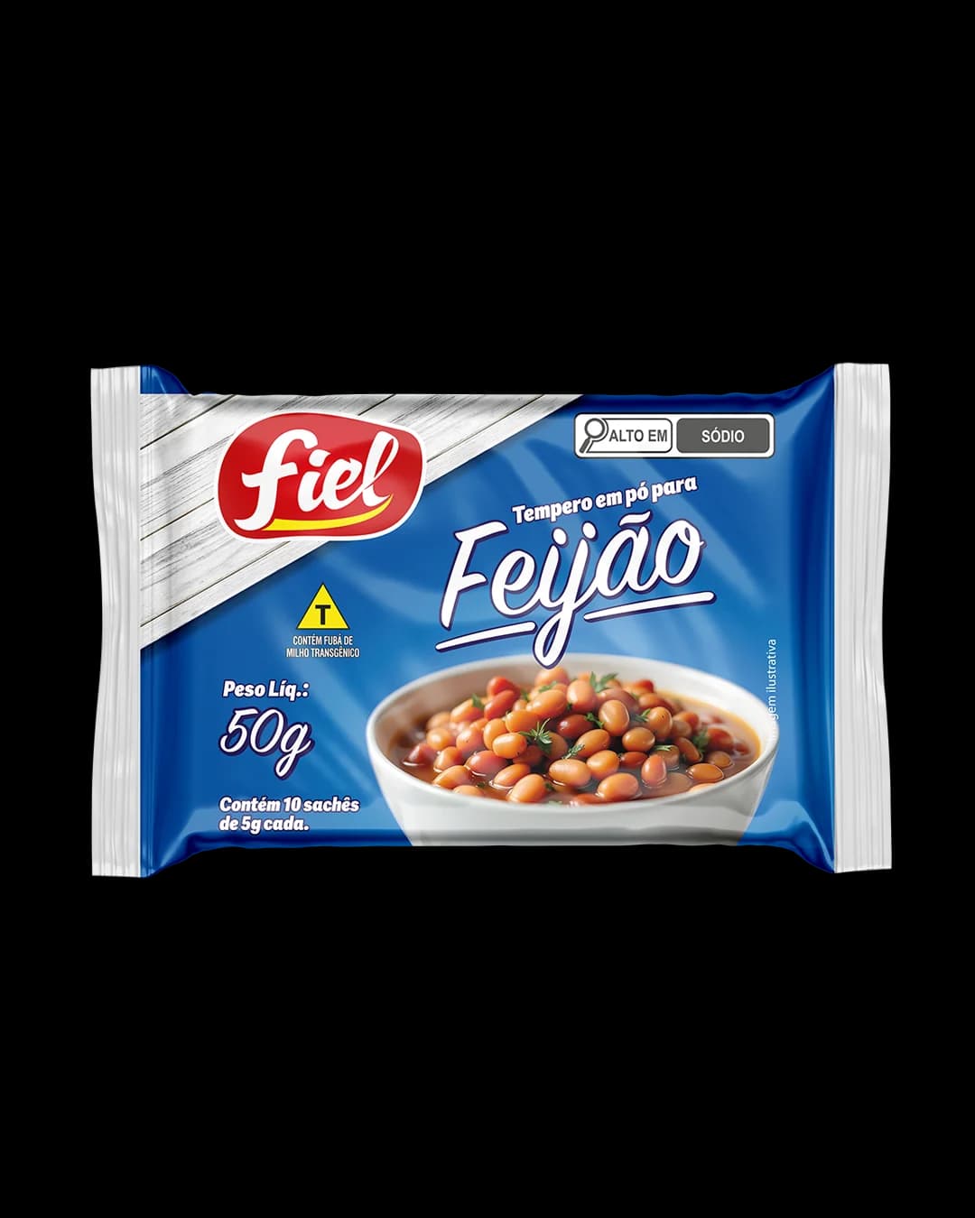 Tempero em Pó para Feijão 50g — Fiel — Fiel Alimentos — foto 1