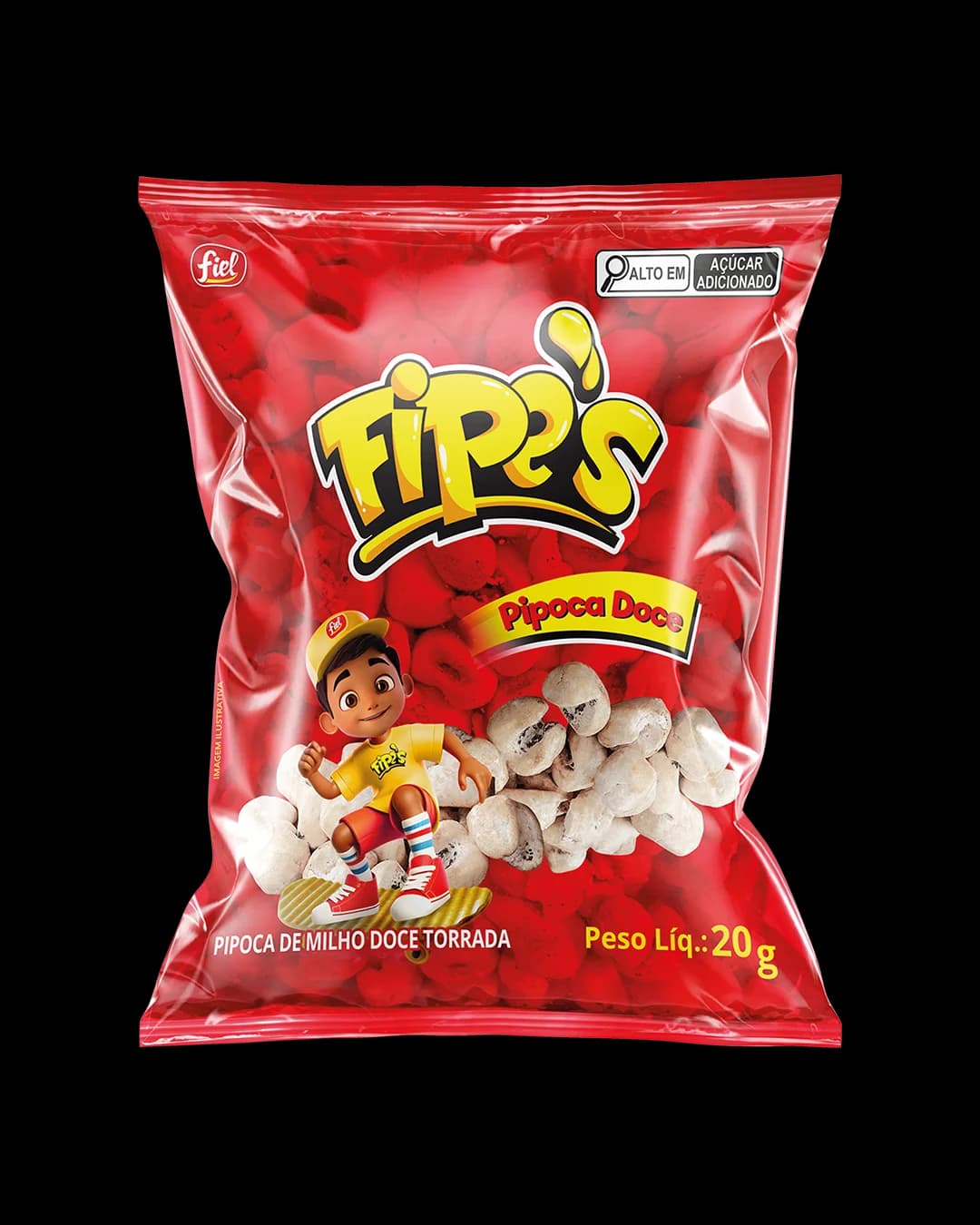 Fips Pipoca Doce 20g — FIP´S — Fiel Alimentos — foto 1