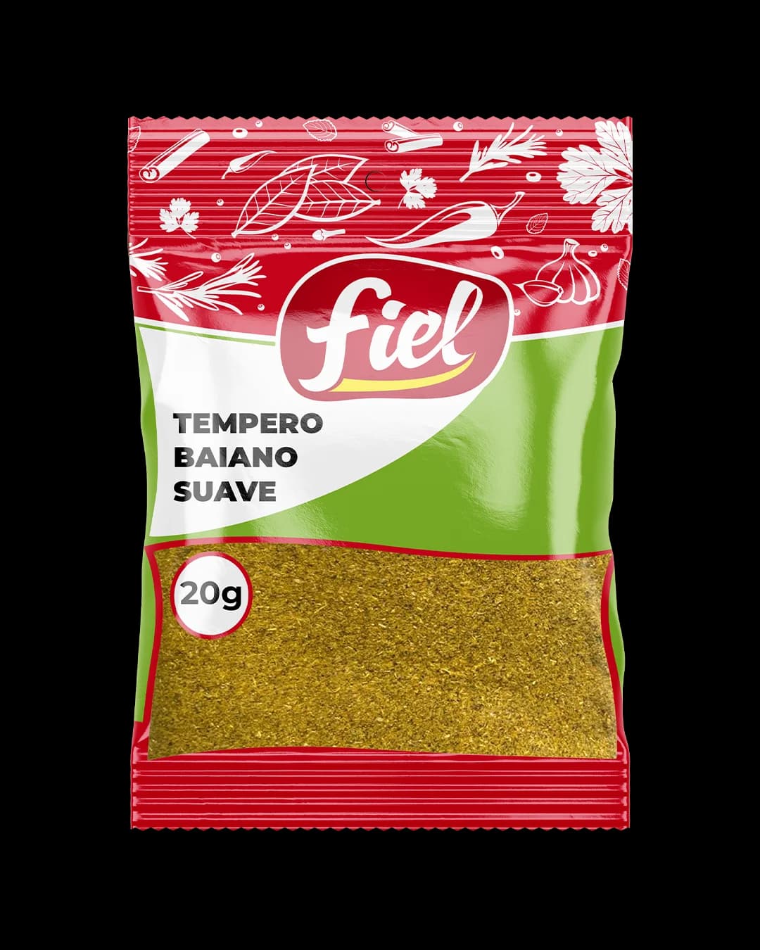 Tempero Baiano Suave 20g — Fiel — Fiel Alimentos — foto 1