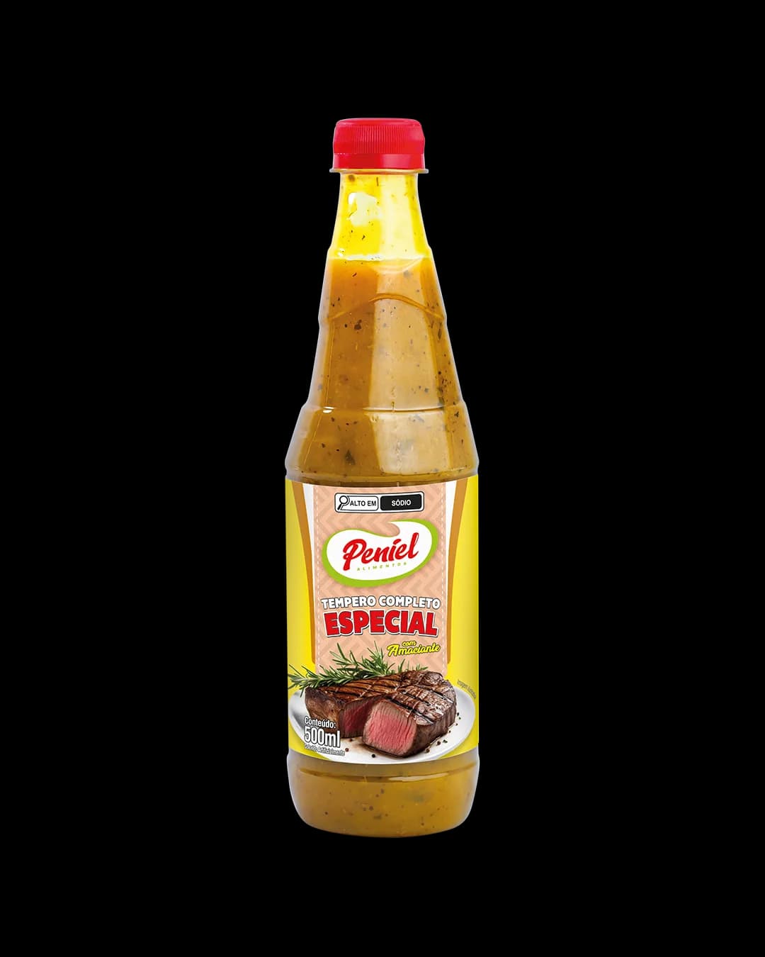 Tempero Completo com Amaciante 500ml — Peniel — Fiel Alimentos — foto 1
