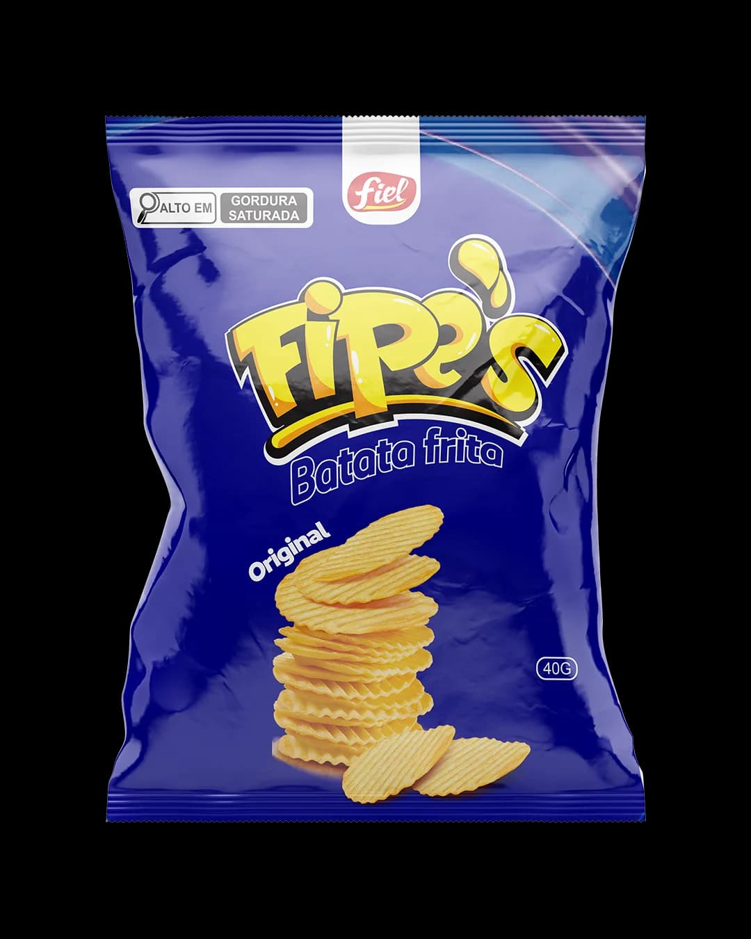 Fips Batata Frita Original 40g — FIP´S — Fiel Alimentos