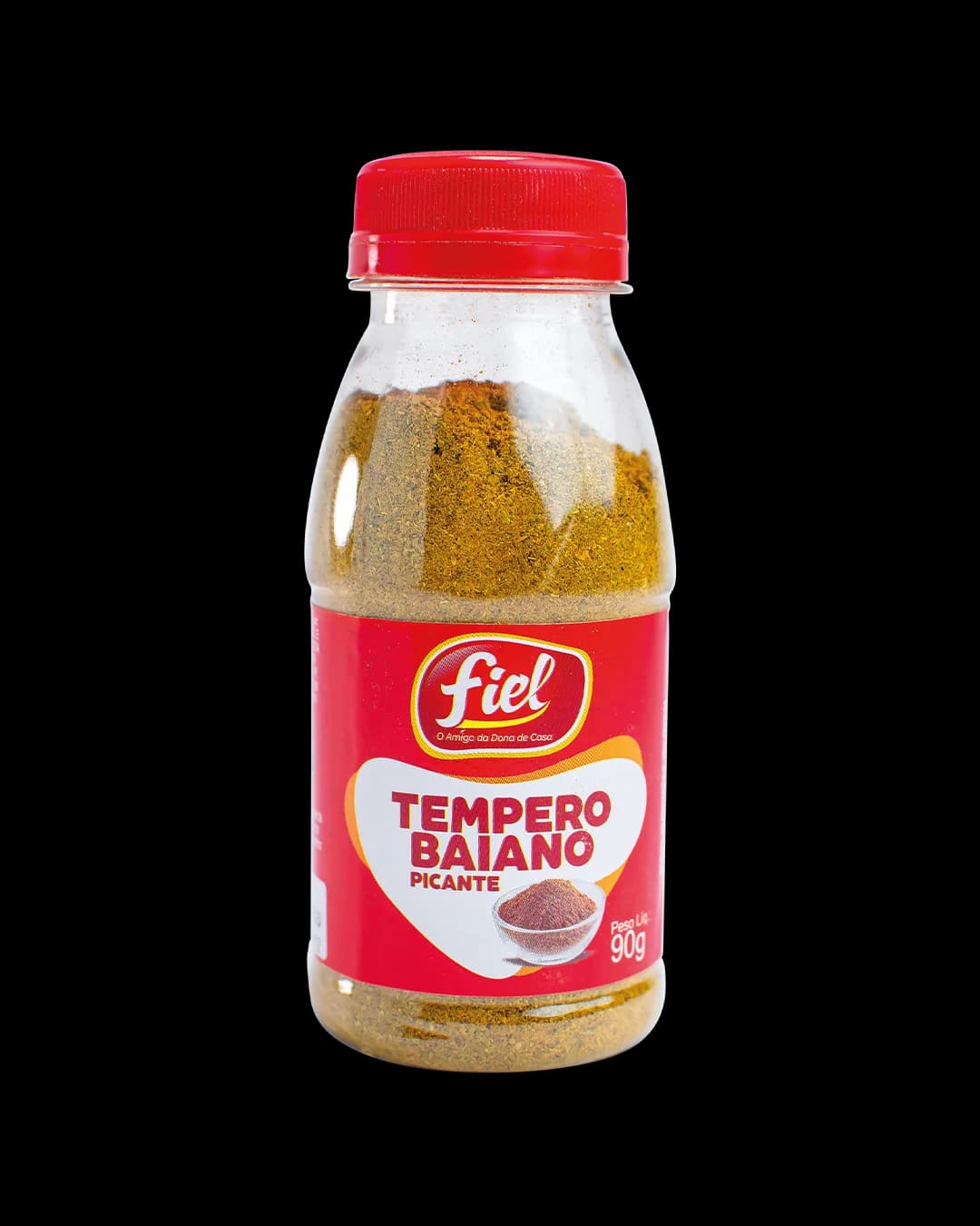 Tempero Baiano Picante 90g — Fiel — Fiel Alimentos — foto 1