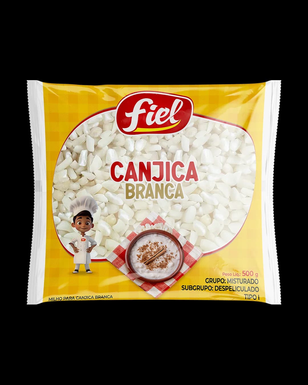 Canjica Branca 500g — Fiel — Fiel Alimentos — foto 1