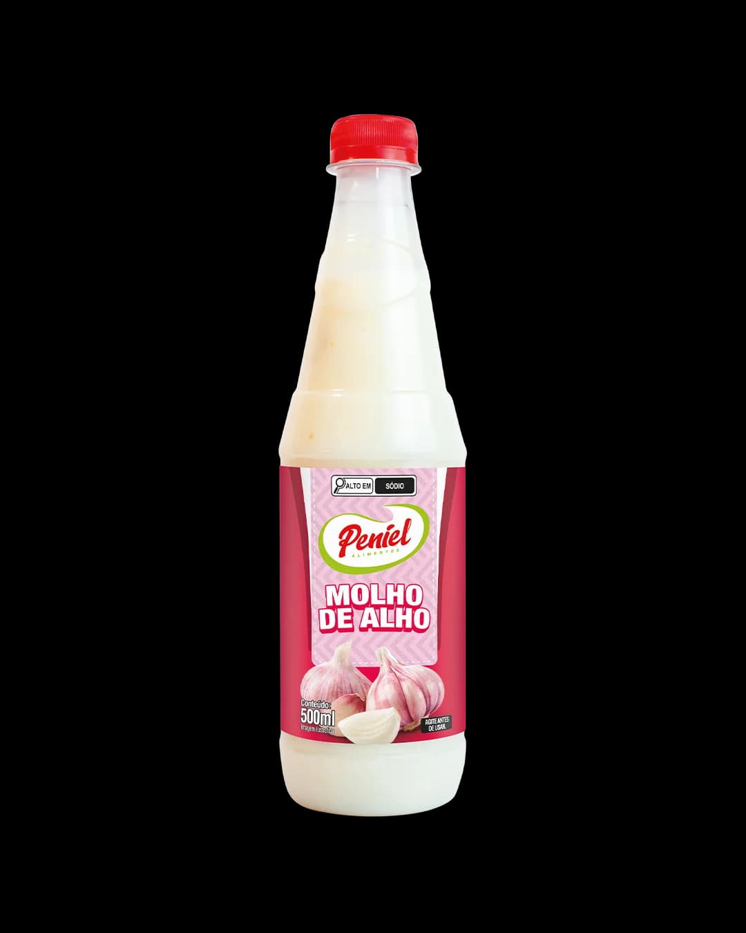 Molho de Alho 500ml — Peniel — Fiel Alimentos