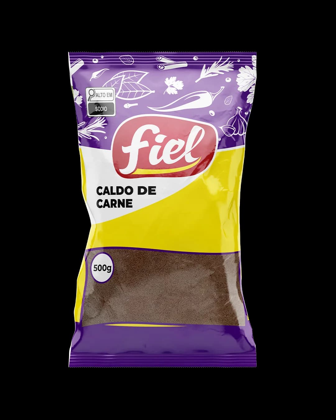 Caldo de Carne 500g — Fiel — Fiel Alimentos — foto 1