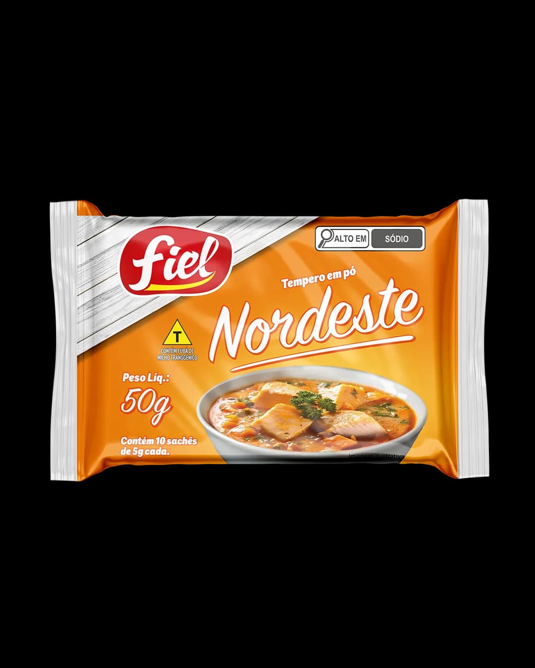 Tempero em Pó Nordeste 50g — Fiel — Fiel Alimentos — foto 1