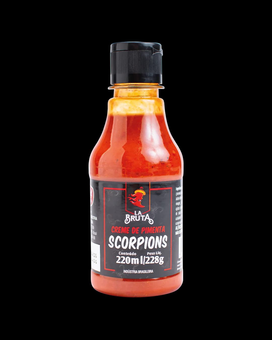 Creme de Pimenta Scorpions 220ml — La Bruta — Fiel Alimentos — foto 1