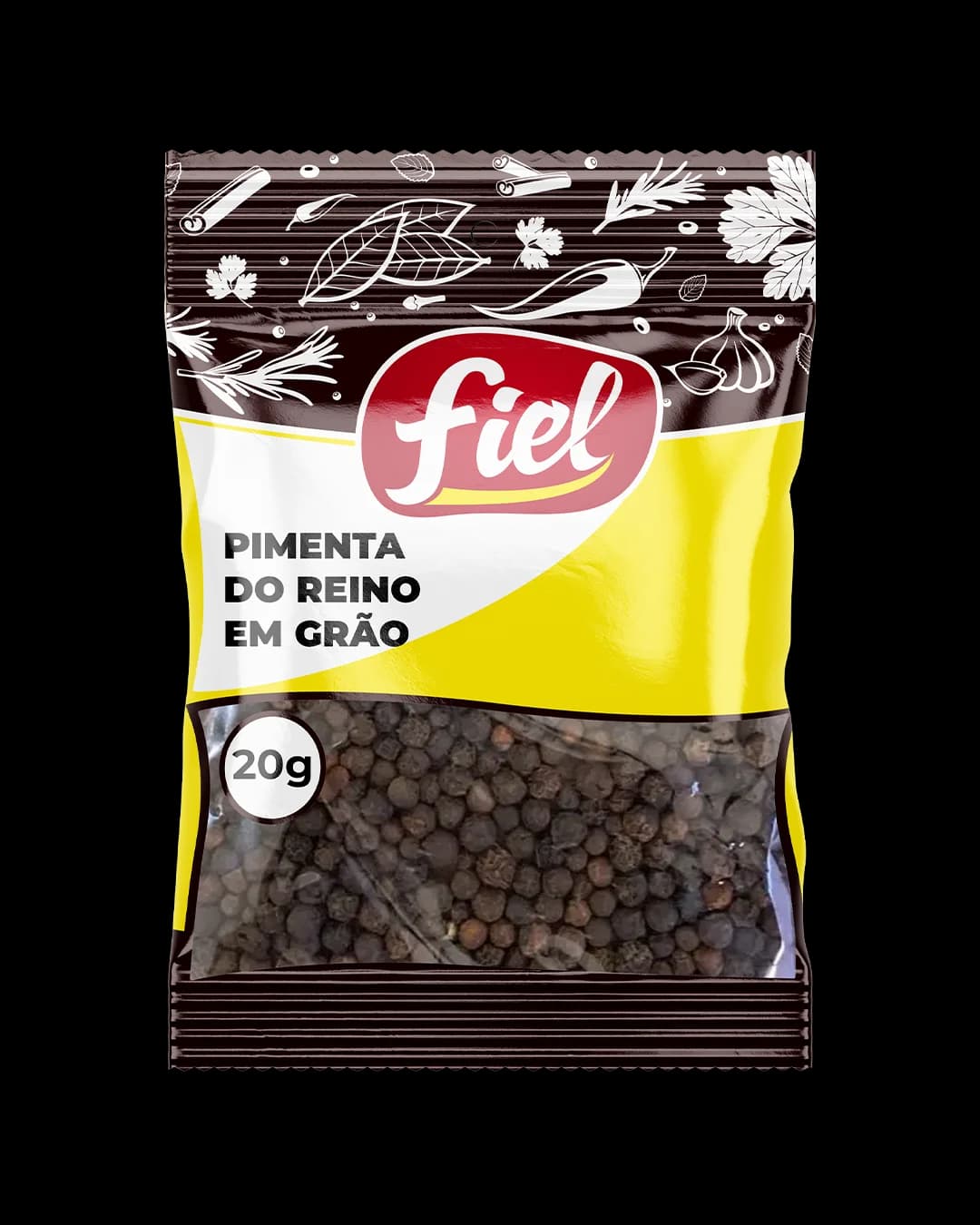 Pimenta do Reino em Grao 20g — Fiel — Fiel Alimentos — foto 1